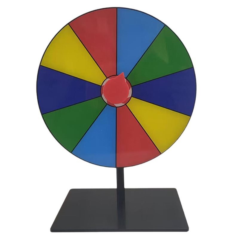 Board Game Store - A89E-Prize Wheel Spinner With Stand Erasable