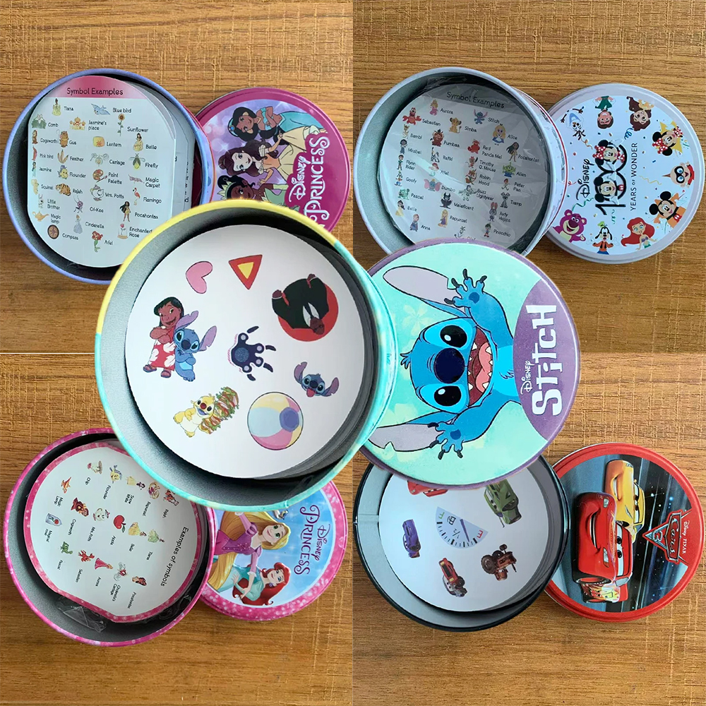 Board Game Fun - Disney Card Board Games Stitch Princess