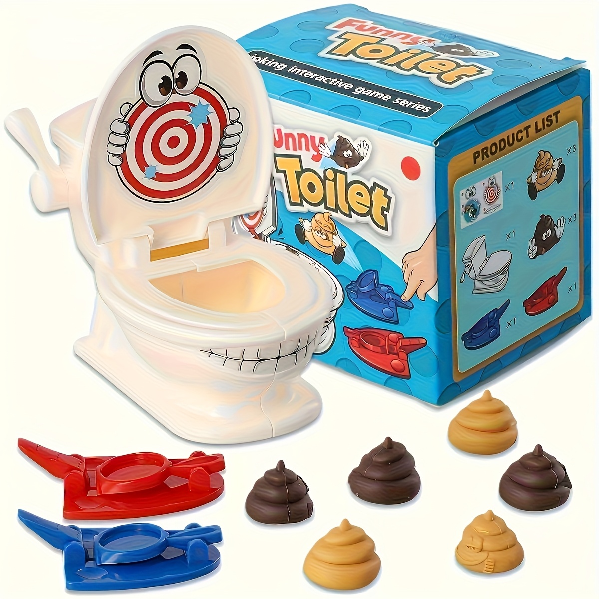 Board Game Guess Who - Mini Toilet Anti Stress Toys Two
