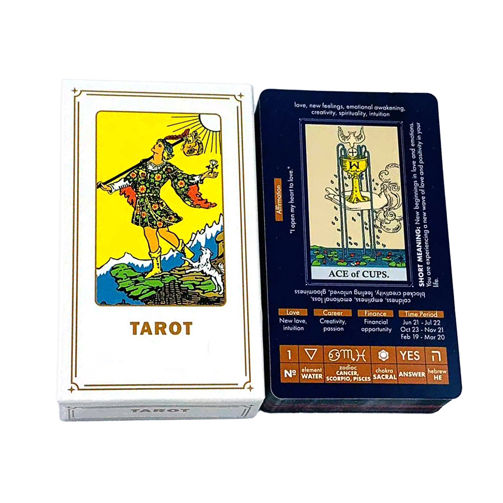 Board Game For Couple - NEW Tarot Cards A 78PCS Cards