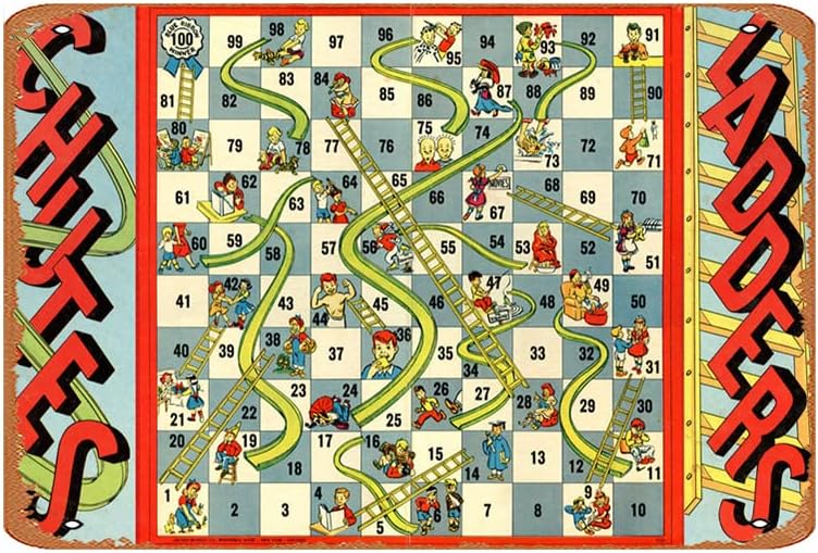 Board Game Store - 1943 Chutes & Ladders Board Game