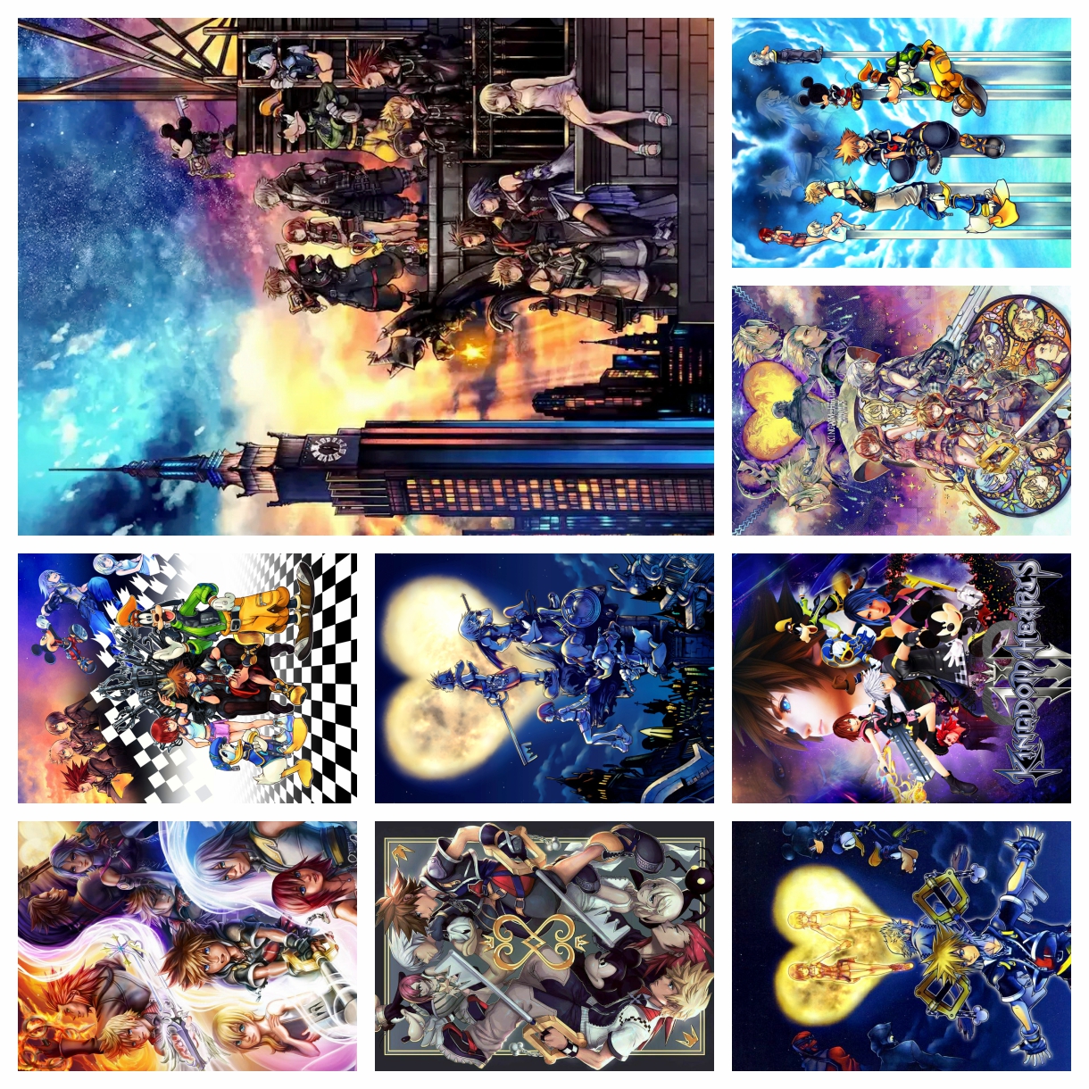 Board Game Splendor - Kingdom Hearts Game Diamond Painting Kit