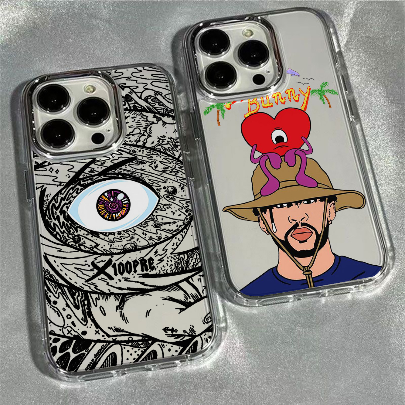 Board Game Halma - Art B-Bad Bunnys Malumas Hot Phone