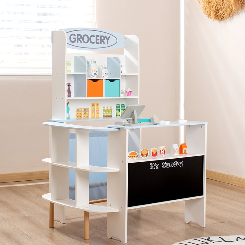 Montessori Wood Grocery Store  - Board Game Store review and price