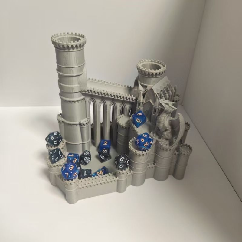 Large Size Dragon Castle Dice  - Board Game Print review and price