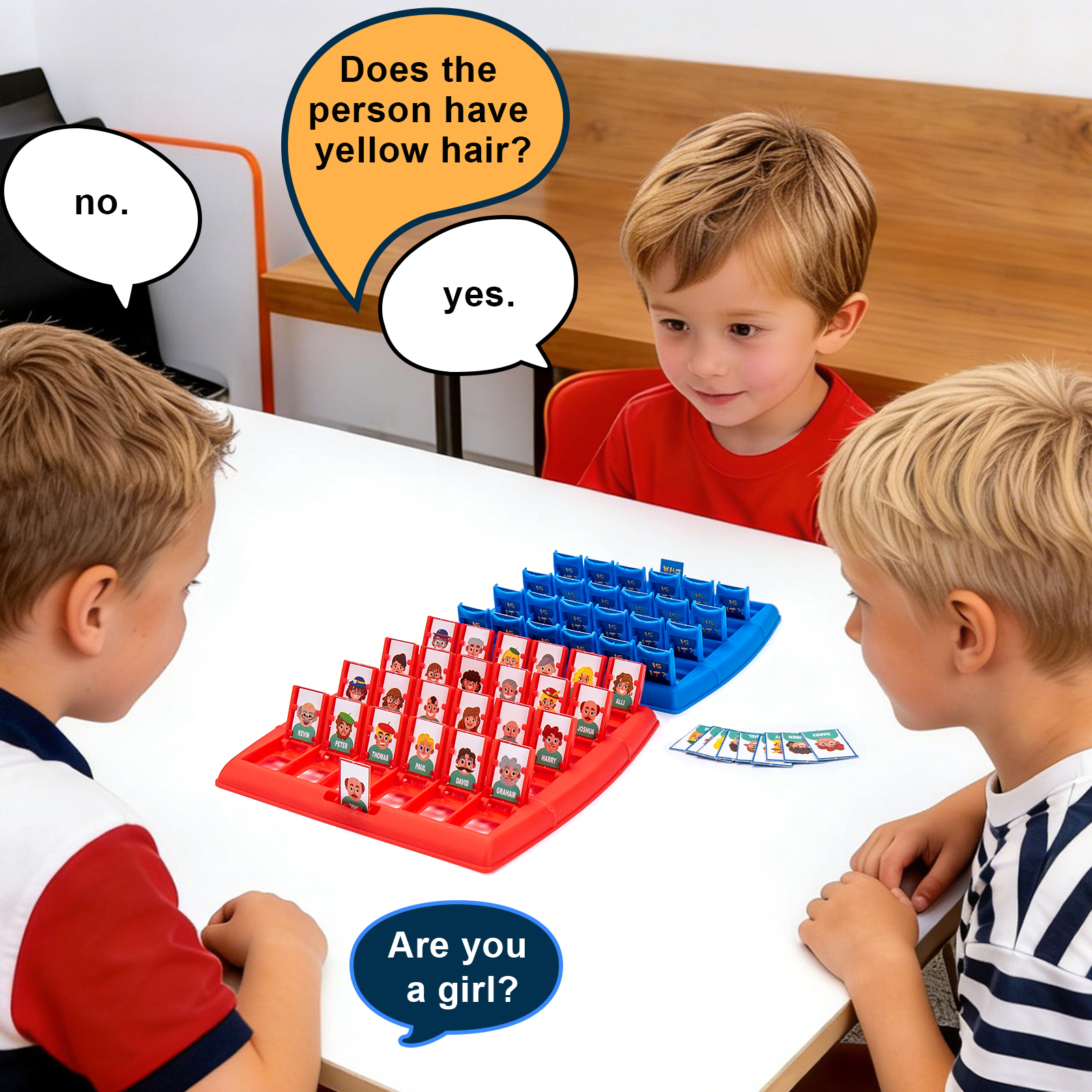 Guess Who I Am Tic-tac-toe Pir - Board Game Guess Who review and price