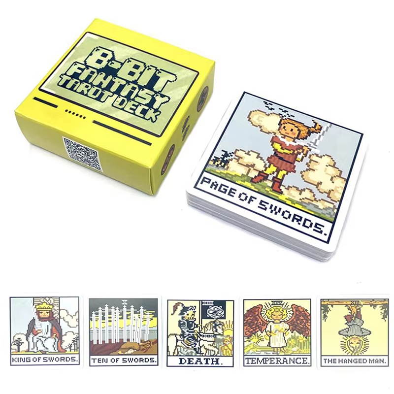 8 Bit Fantasy Tarot Deck Card  - Board Game Of Life review and price