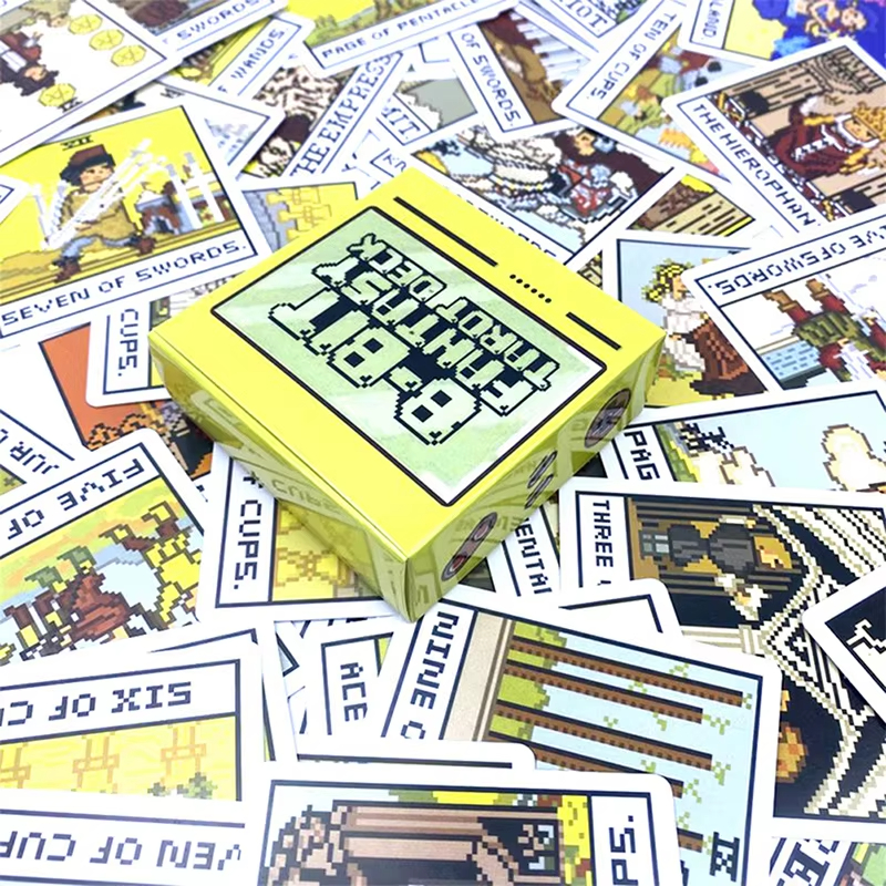 8 Bit Fantasy Tarot Deck Card  - Board Game Of Life review and price