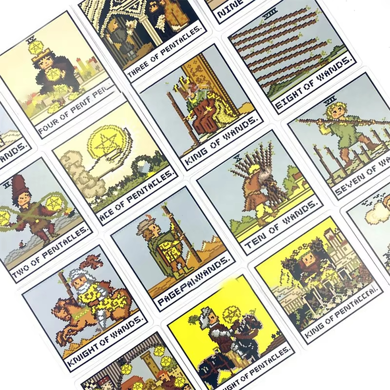 8 Bit Fantasy Tarot Deck Card  - Board Game Of Life review and price