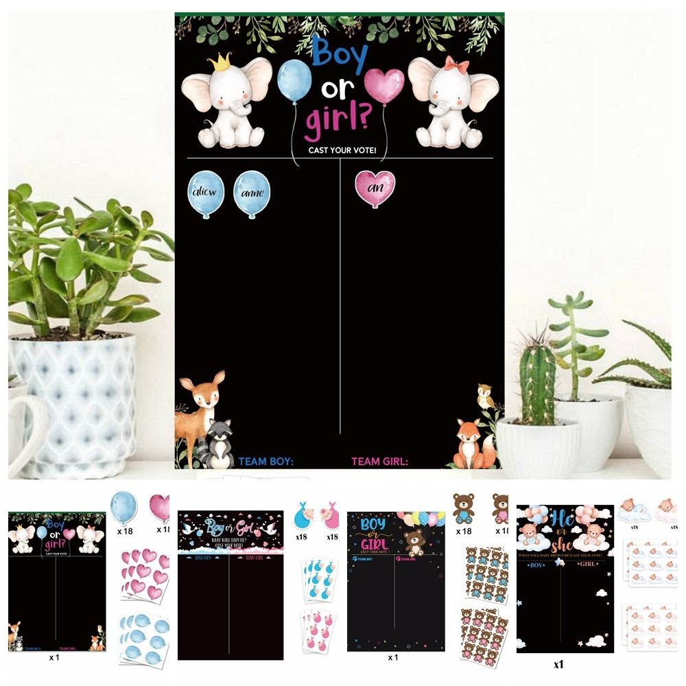 With Stickers Gender Revealed  - Board Game Or Boardgame review and price