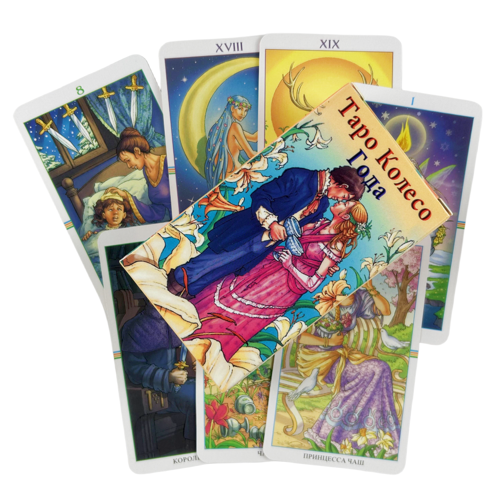 Russian Wheel of the Year Taro - Board Game Instruction review and price