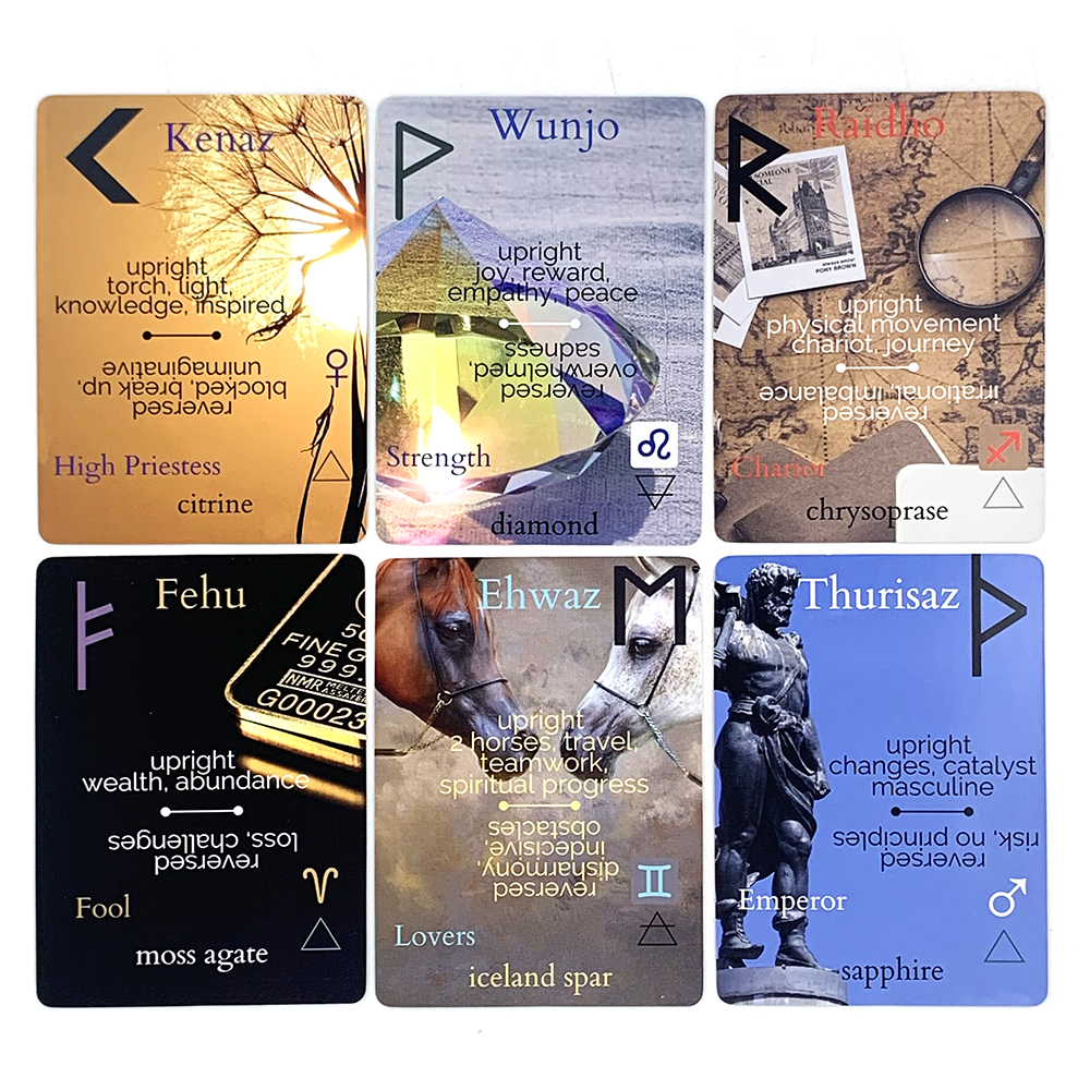 Ancient Wisdom Runes Deck 25 E - Board Game Inspiration review and price
