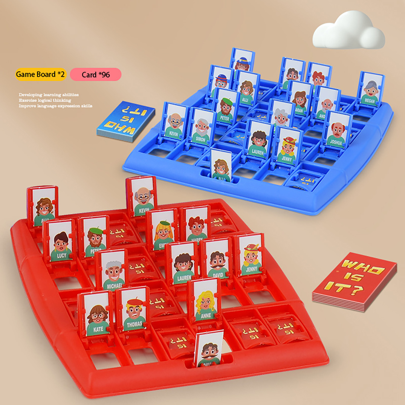 Family Guessing Board Game Who - Board Game Guess Who review and price