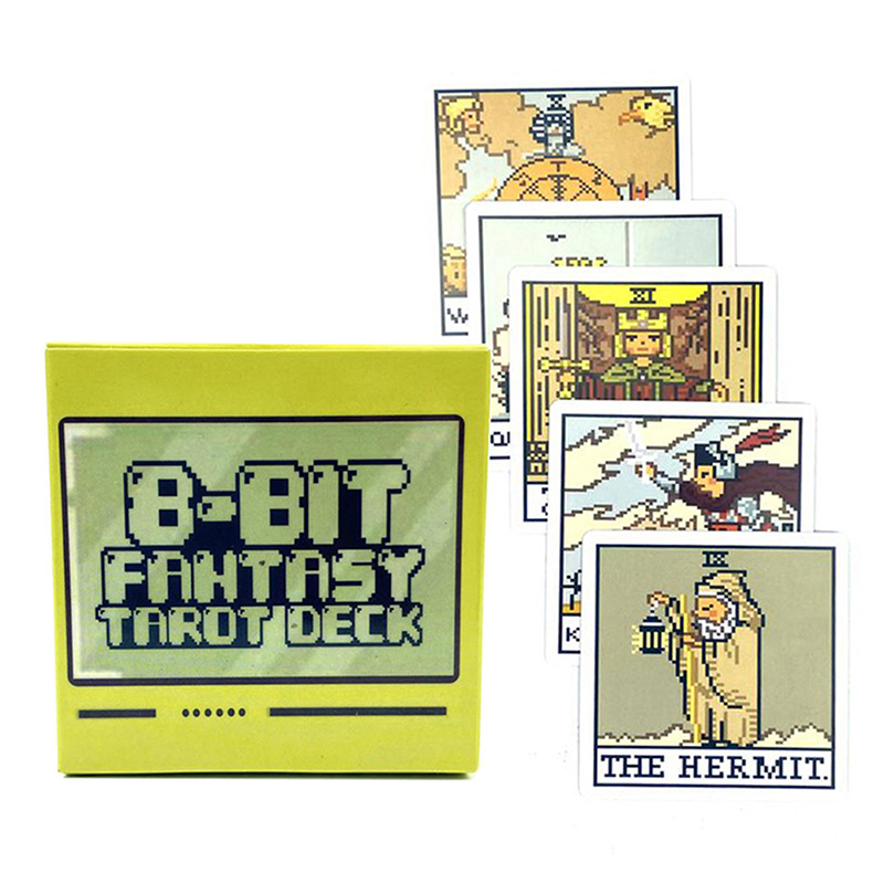 1Box 8 Bit Fantasy Tarot Deck  - Board Game Of Life review and price