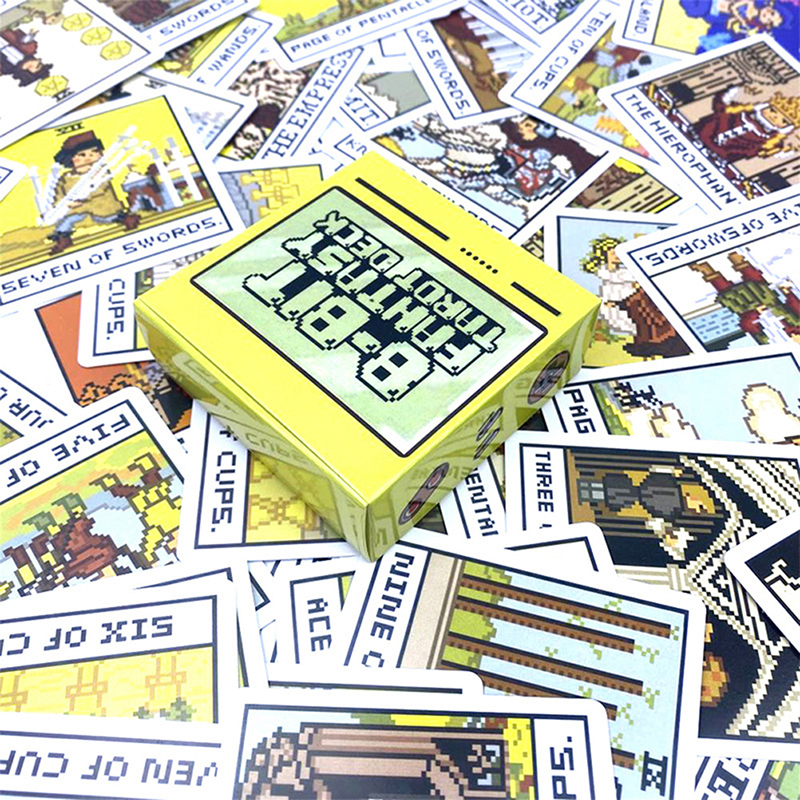 1Box 8 Bit Fantasy Tarot Deck  - Board Game Of Life review and price