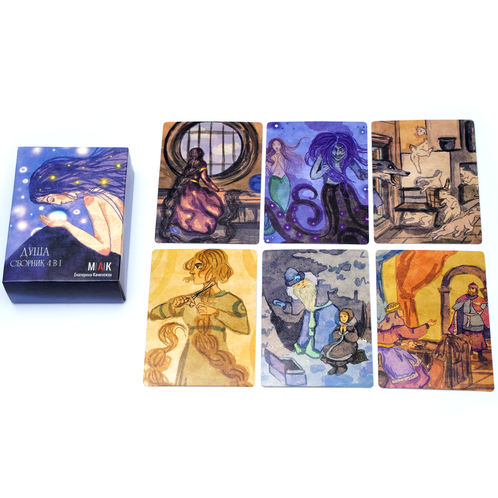 TAPO AYIA CBOPHИK Tarot Cards  - Board Game Instruction review and price