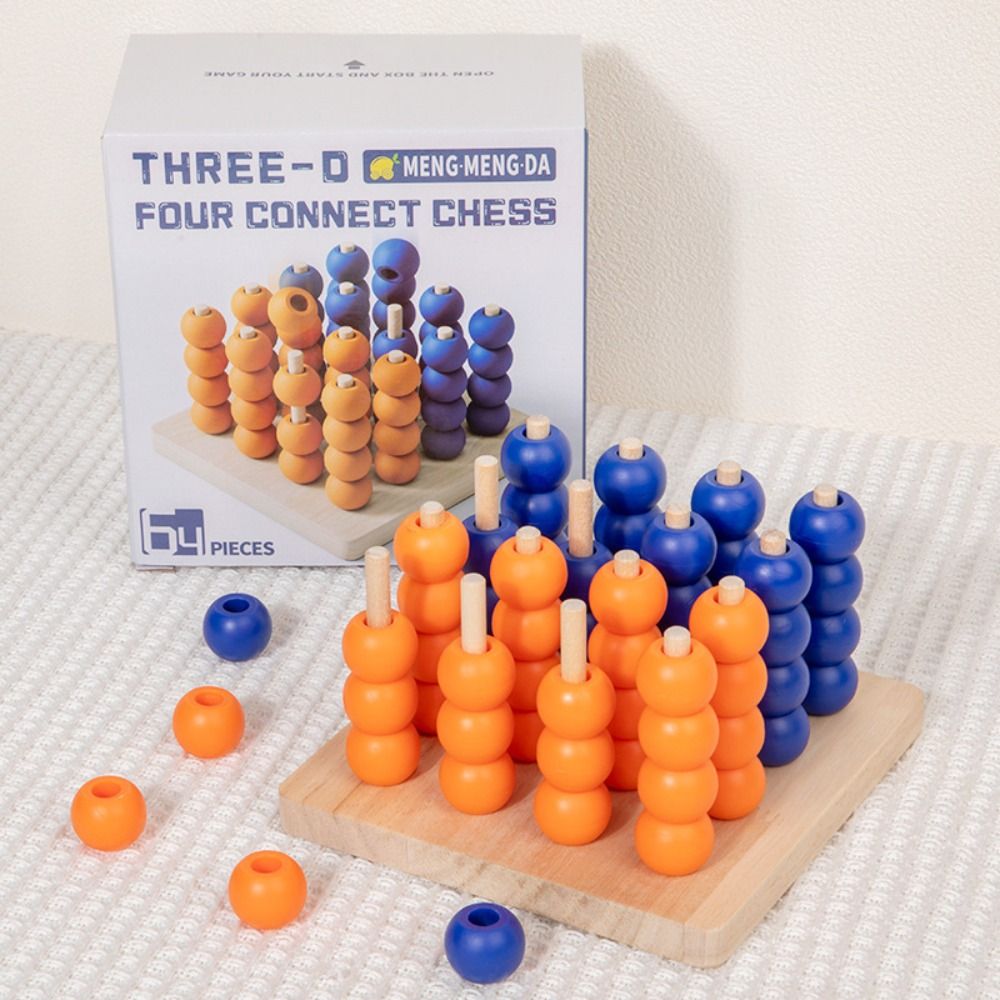 Four In A Row 4 Beads 3D Four  - Board Game Fun review and price