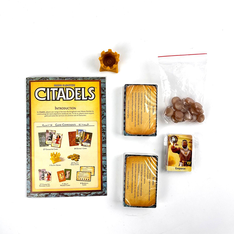 Citadels  Revised Edition Clas - Board Game Splendor review and price
