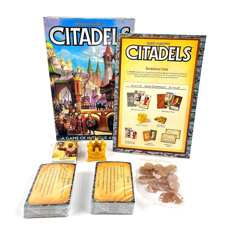 Citadels  Revised Edition Clas - Board Game Splendor review and price