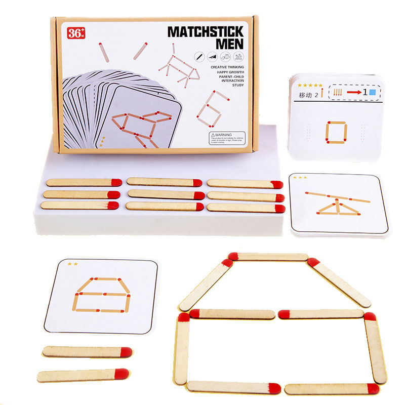 Montessori Matches Puzzles Gam - Board Game Fun review and price