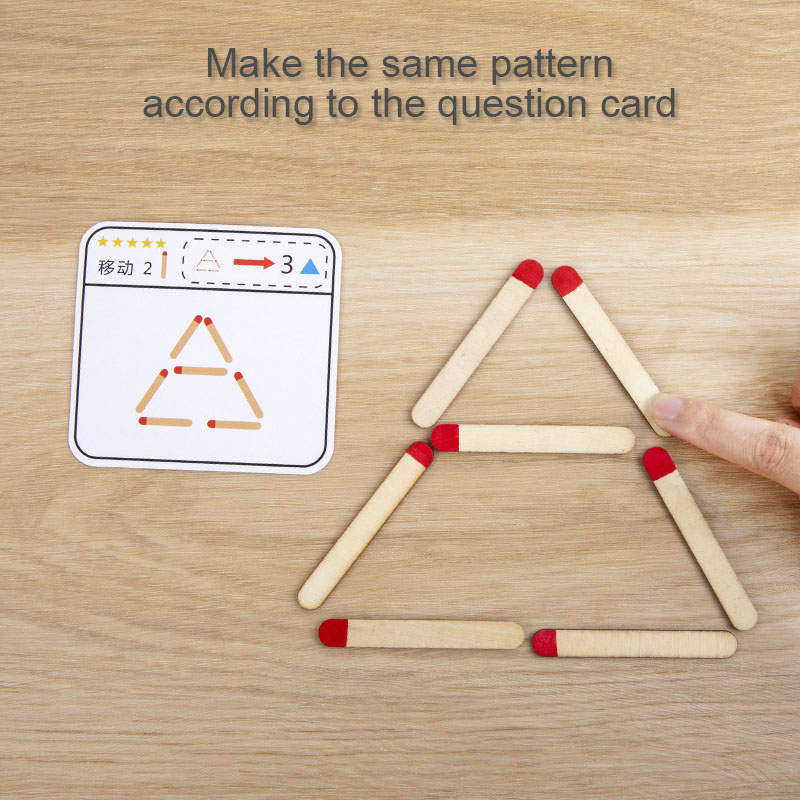 Montessori Matches Puzzles Gam - Board Game Fun review and price