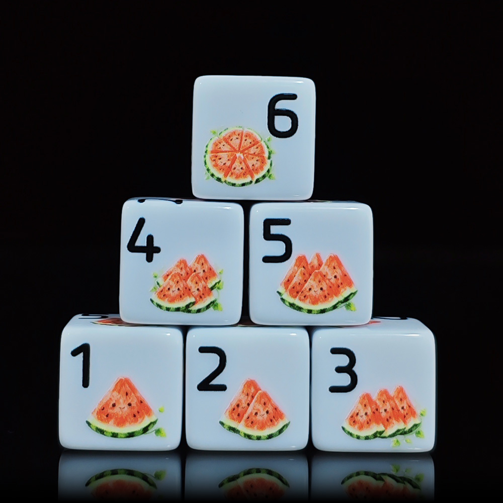 12Pcs 16MM Acrylic D6 Dice, Fr - Board Game Print review and price