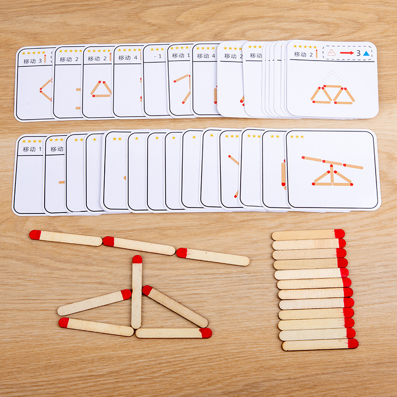 Montessori Matches Puzzles Gam - Board Game Fun review and price