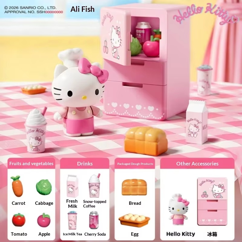 Sanrio Official Happy Mini Fri - Miniature Terrain Set review and price