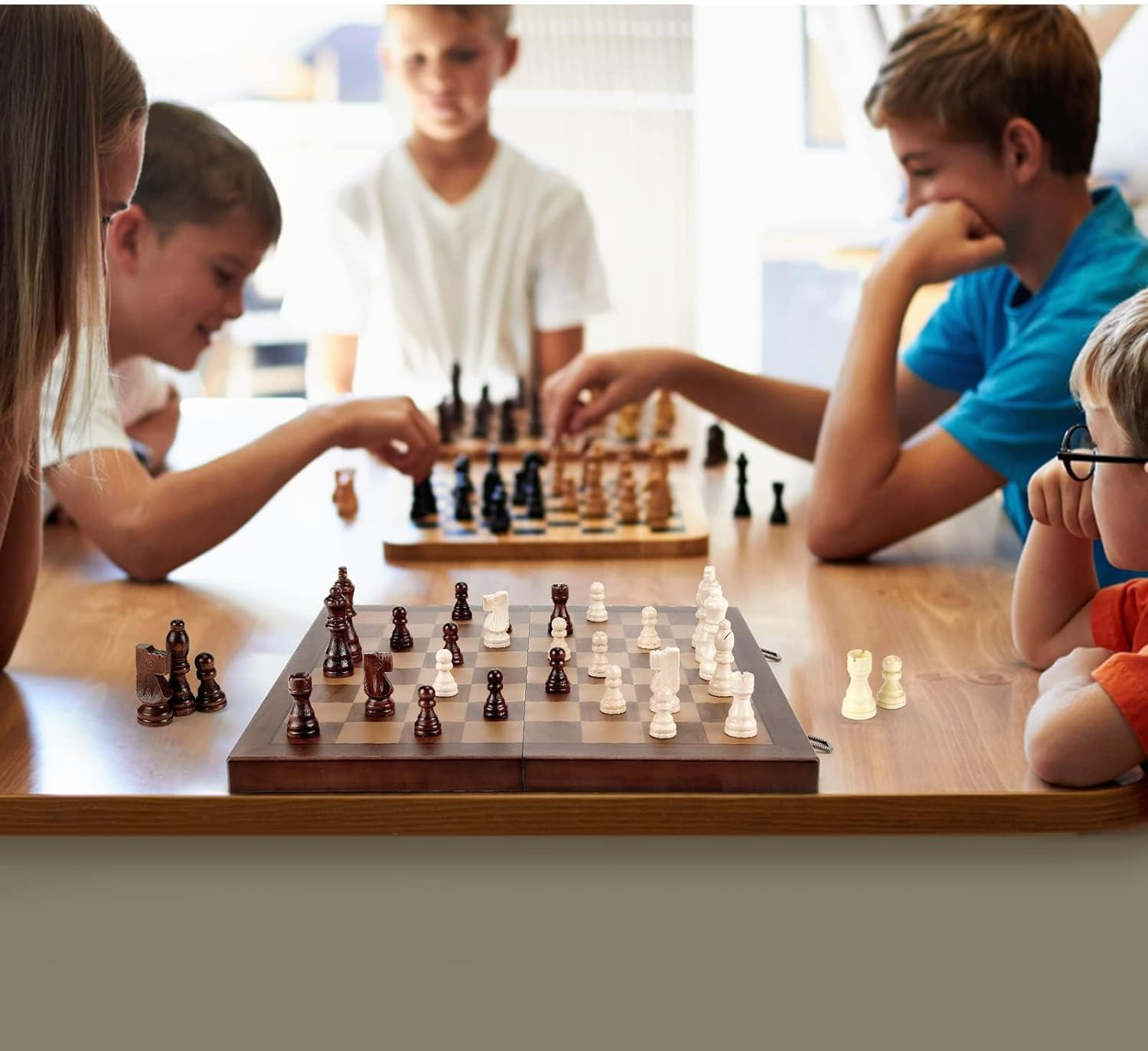 Magnetic Wooden Chess Set for  - Magnetic Travel Chess review and price