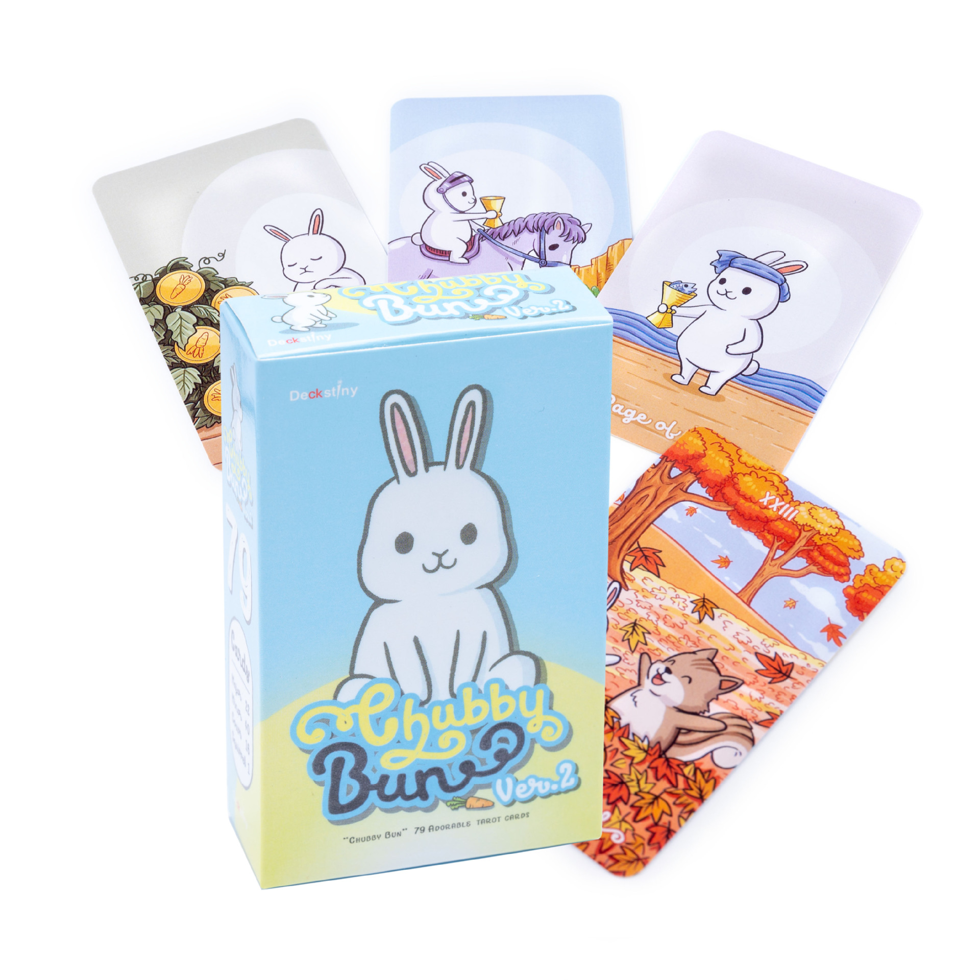 Chubby bune Rabbit Oracle Taro - Board Game Instruction review and price