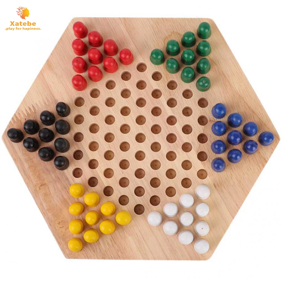 Wooden Educational Board Kids  - Board Game Halma review and price