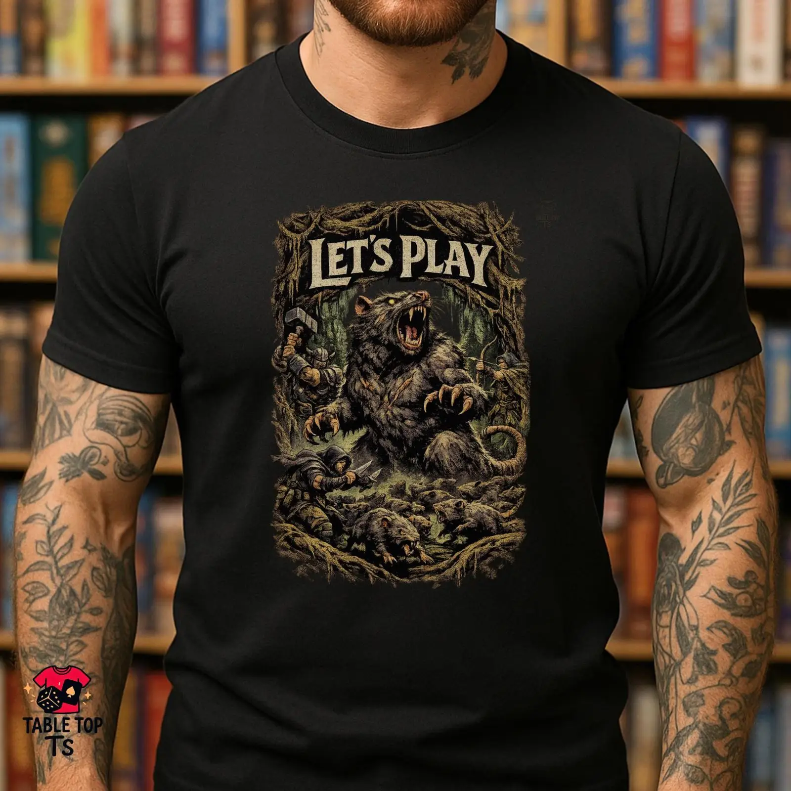 LET amp 39 S PLAY T Shirt Oath - Board Game Inspiration review and price