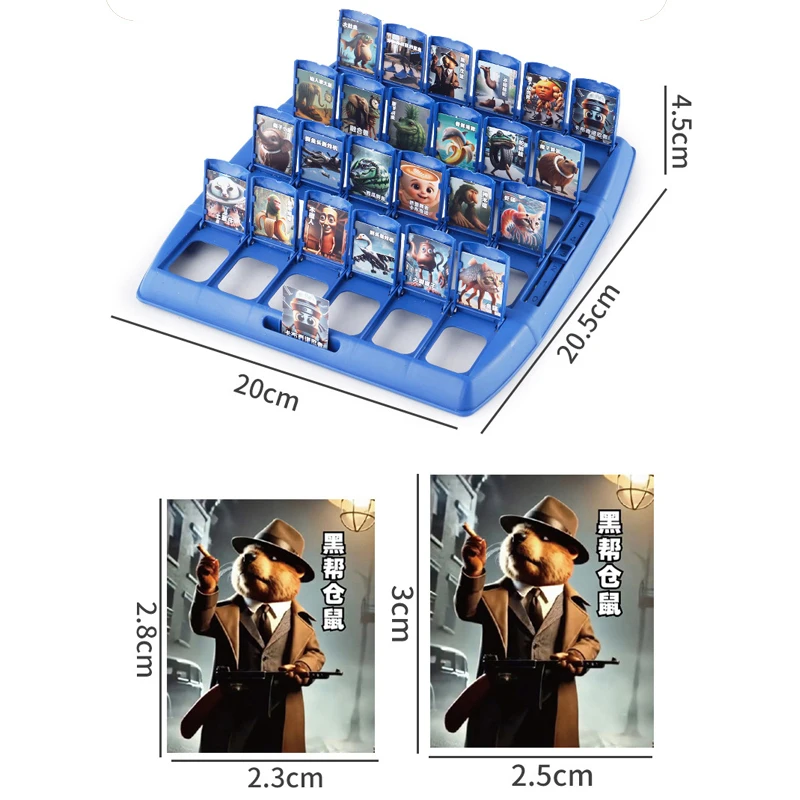 Italian Brainrot Guess Who I A - Board Game Guess Who review and price