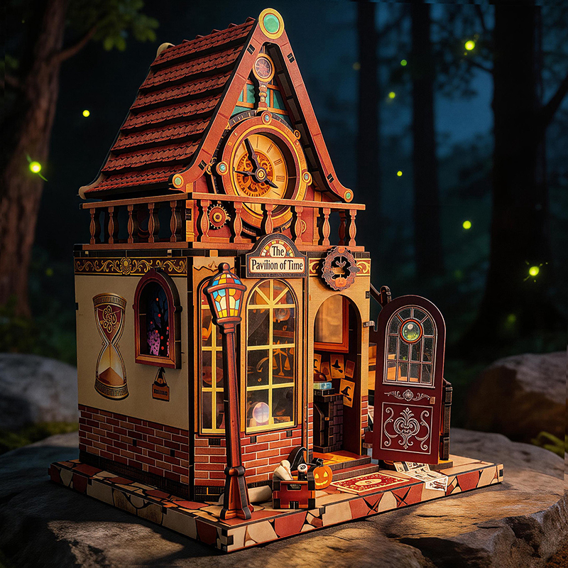 New Wooden Dollhouse Time Pavi - Miniature Terrain Set review and price