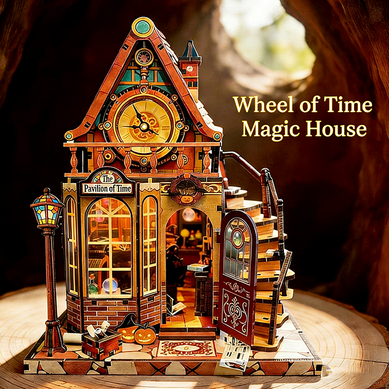 New Wooden Dollhouse Time Pavi - Miniature Terrain Set review and price