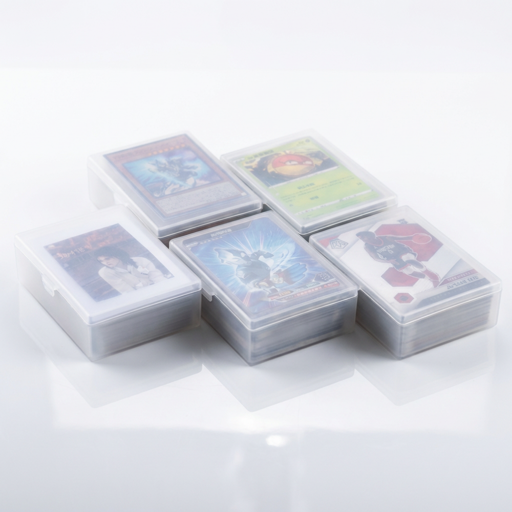 Trading deck box,transparent p - Board Game Store review and price