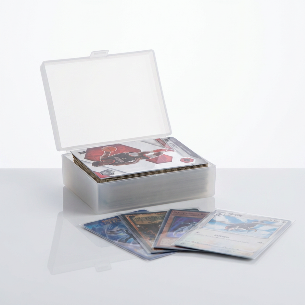 Trading deck box,transparent p - Board Game Store review and price