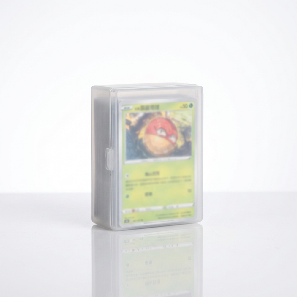 Trading deck box,transparent p - Board Game Store review and price