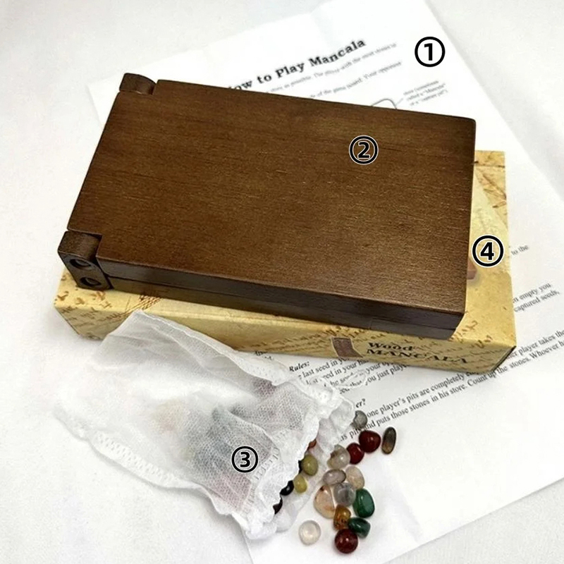 Ancient Mancala African Chess  - Board Game Fun review and price