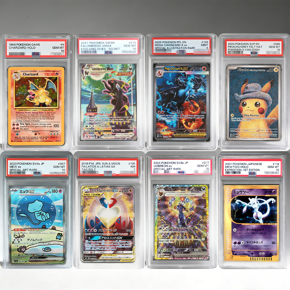 DIY PTCG Rating Card CHARIZARD - Board Game Anime review and price