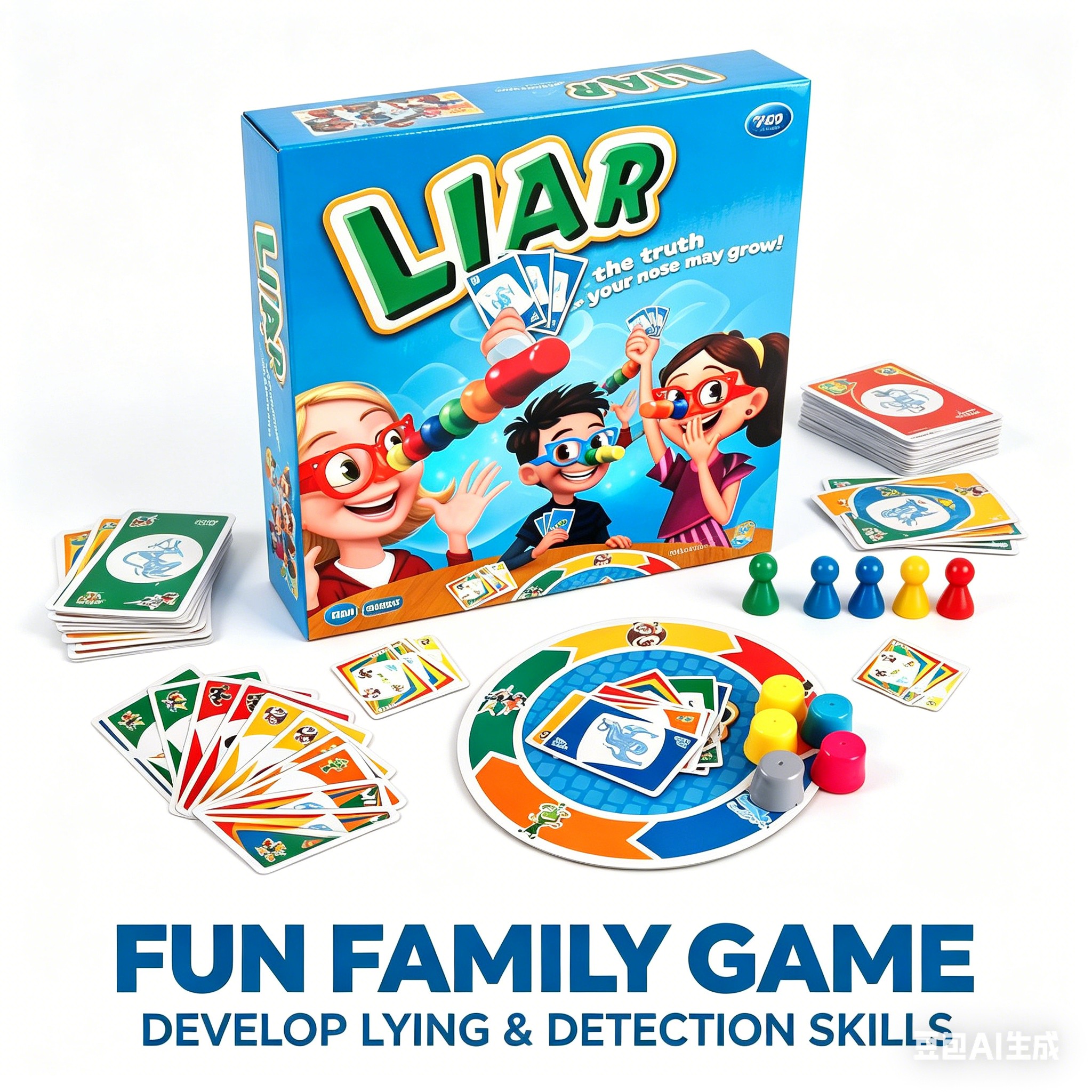 1 Set Long Nose Guess Who Lied - Board Game Guess Who review and price