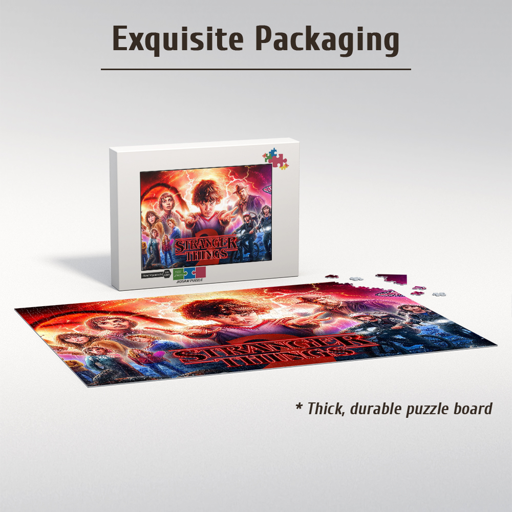 Stranger Things Jigsaw Puzzle  - Board Game Fun review and price