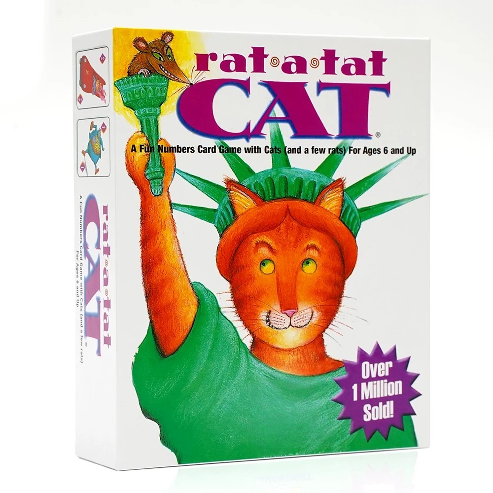 Rat A Tat Cat Fun Numbers Card - Board Game Fun review and price