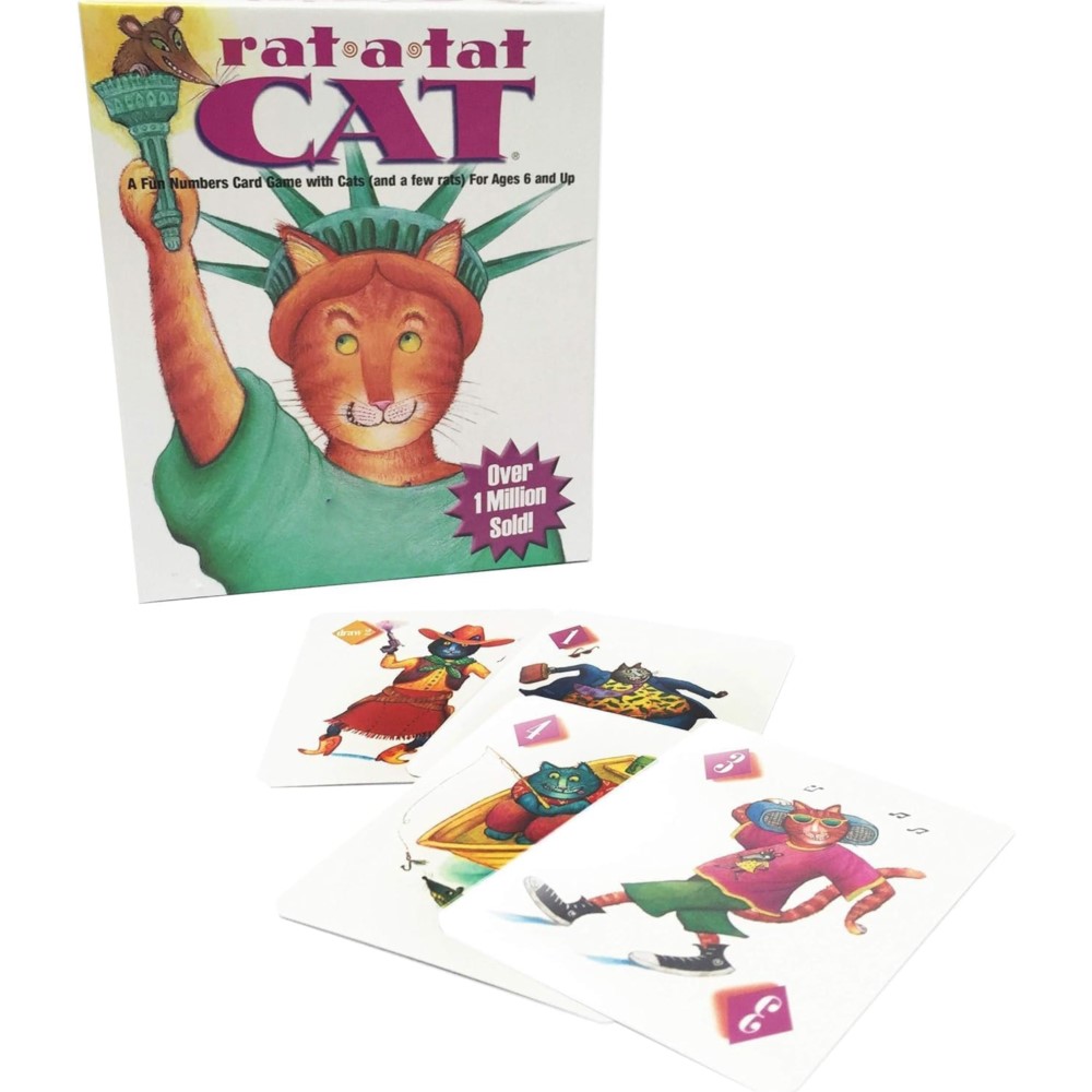 Rat A Tat Cat Fun Numbers Card - Board Game Fun review and price