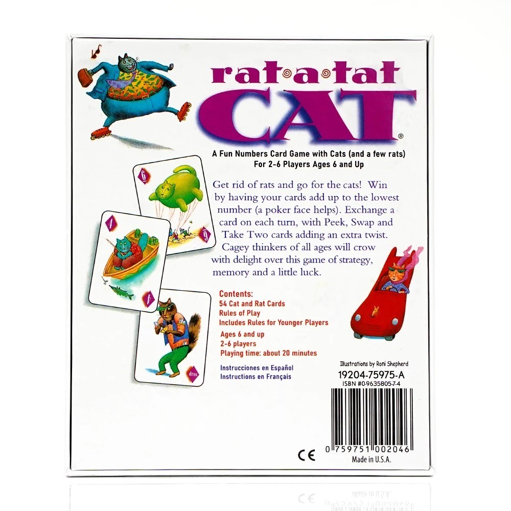 Rat A Tat Cat Fun Numbers Card - Board Game Fun review and price