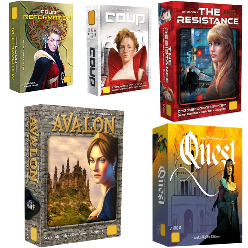 New Board game The Resistance  - Board Game Splendor review and price