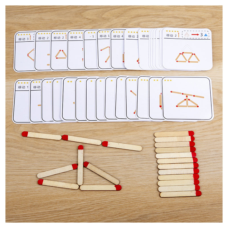 Montessori Matches Puzzles Gam - Board Game Fun review and price