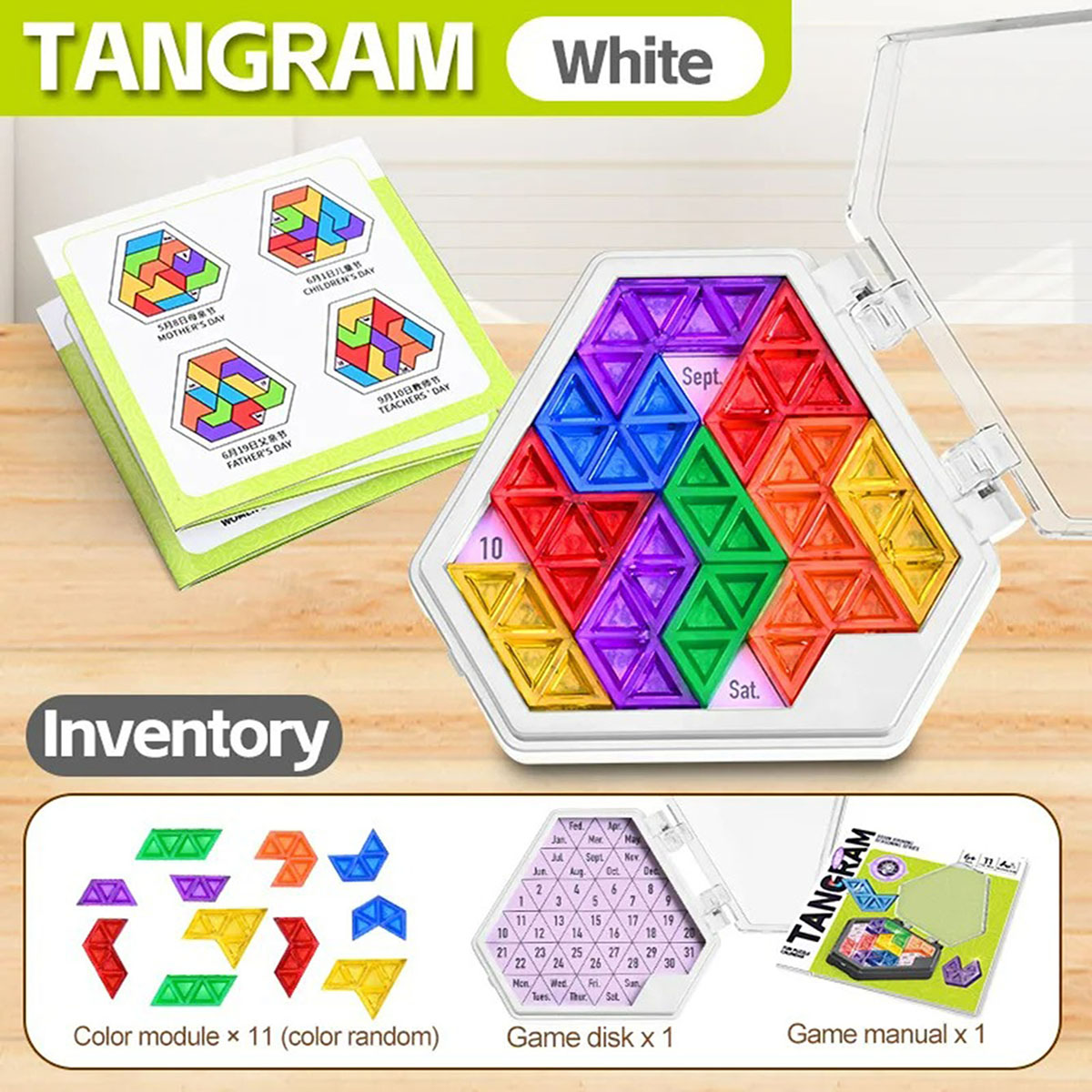 Fun puzzle calendar game logic - Board Game Fun review and price