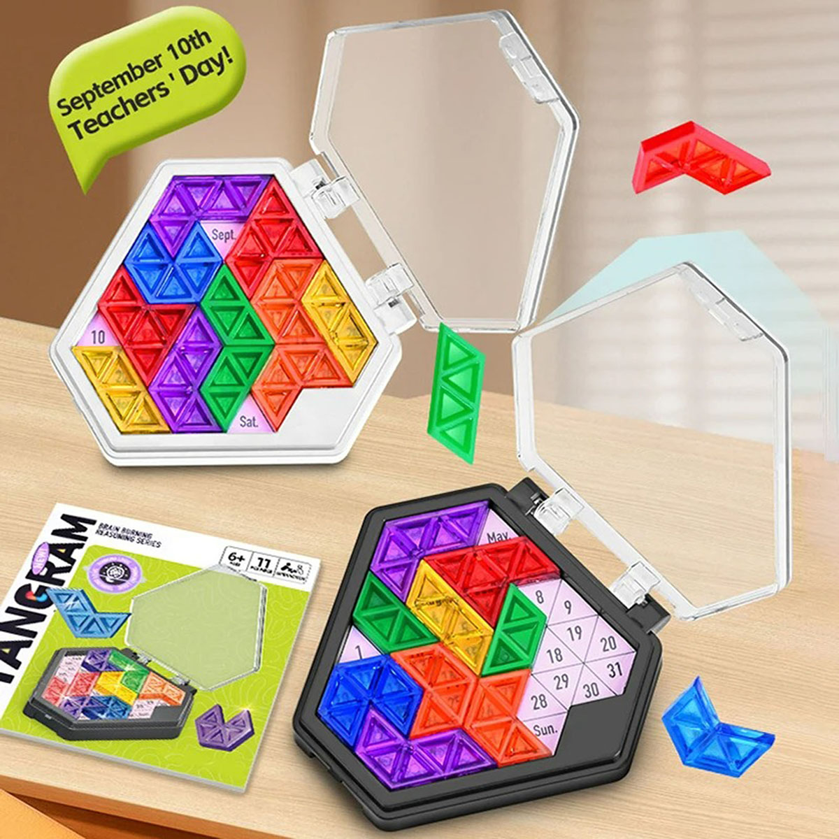 Fun puzzle calendar game logic - Board Game Fun review and price