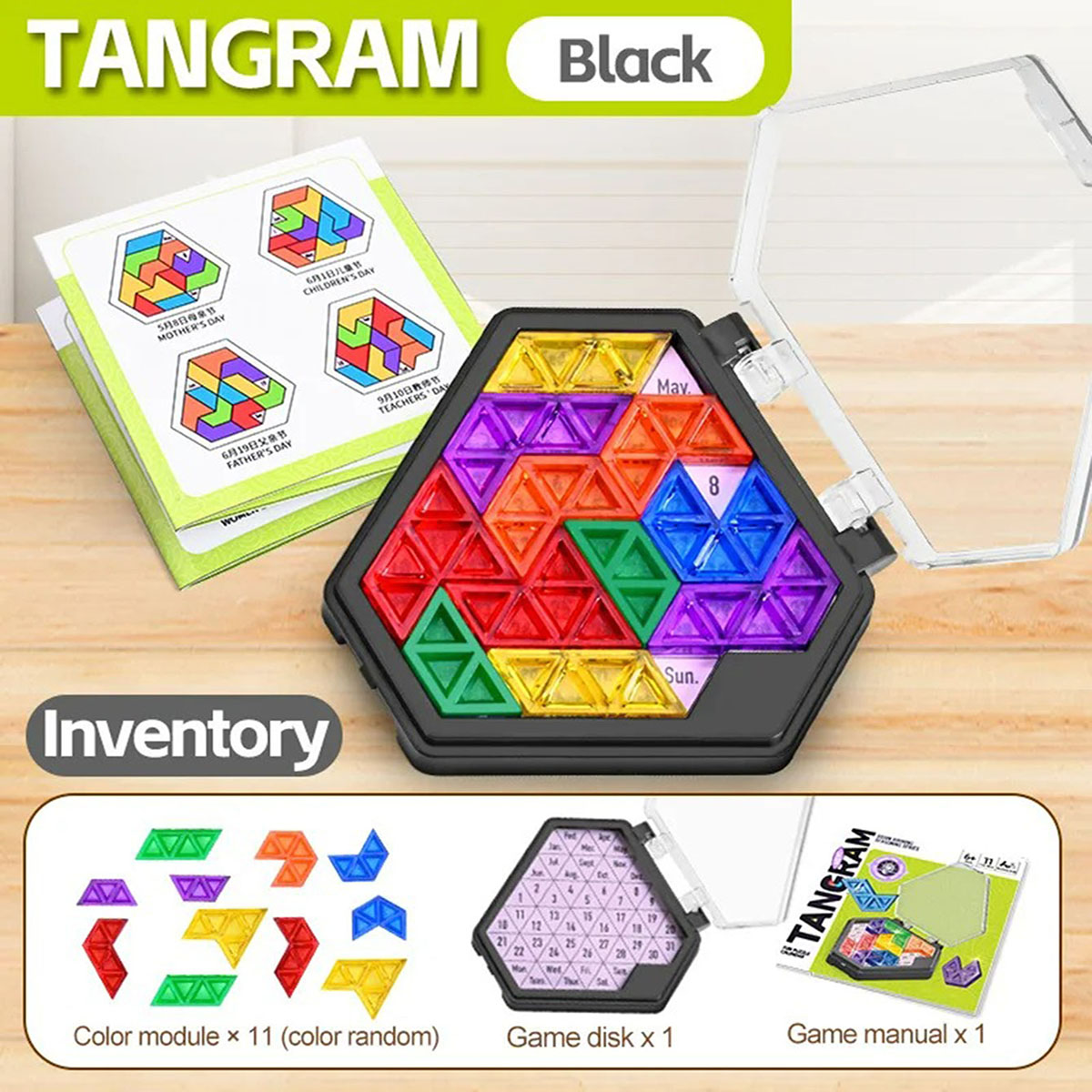 Fun puzzle calendar game logic - Board Game Fun review and price